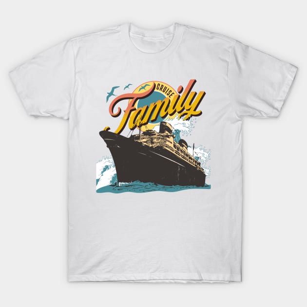 Family Cruise - Memories Together - Spring Breaks Cruise T-Shirt by alcoshirts